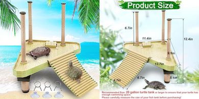 Keedolla Floating Turtle & Reptile Ramp & Dock (Medium)
