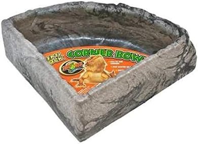 Reptile Rock Corner Water Dish (Large)