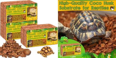 Halatool Coconut Chips: Reptile & Amphibian Bedding
