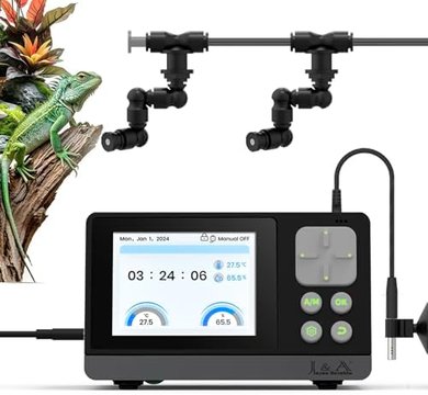 J&A Programmable Reptile Mister with Adjustable Spray Nozzles