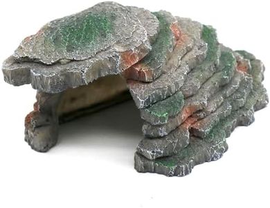 Gecko Shale Step Ledge Reptile Cave: Tank Decor (Small)
