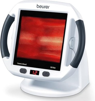 Beurer IL50 Infrared Heat Lamp: Red Light Therapy for Pain Relief