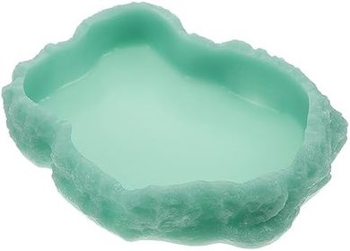 Luminous Reptile Water Bowl: Glow-in-the-Dark Terrarium Dish