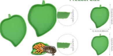 Tortoise & Reptile Feeding & Watering Dishes (2 Sizes, 2 Pack)
