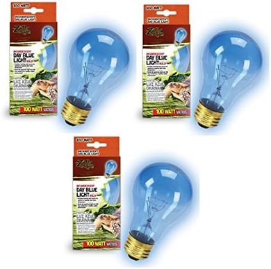 Zilla Blue Light Bulbs (100W, 3-pack)
