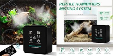 Smart Reptile Mister: Automatic Misting System with Timer
