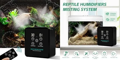 Smart Reptile Mister: Automatic Misting System with Timer