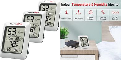 ThermoPro TP50 Digital Thermometer & Hygrometer Set
