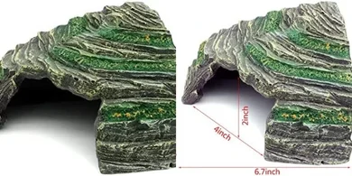 JIHAQUA Reptile Cave & Terrarium Decor (Medium)