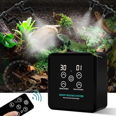 Smart Reptile Mister: Automatic Misting System with Timer
