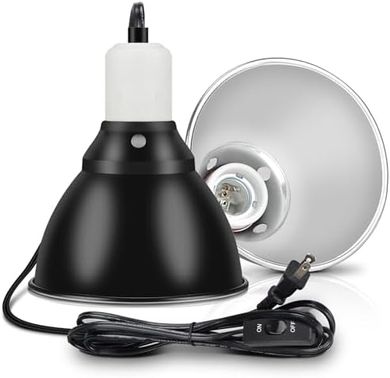 5.5" Dome Reptile Lamp with Switch (up to 150W)
