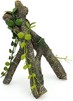 Reptile Corner Branch Terrarium Decor:  Climbing Habitat for Lizards & More
