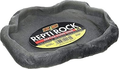 Zoo Med Reptile Rock Food Dish (Medium)