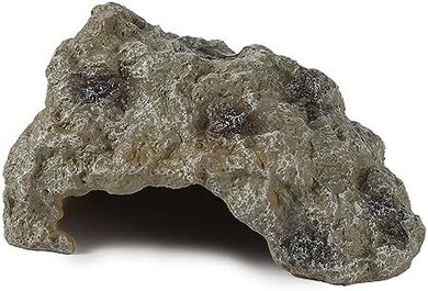 Reptile & Amphibian Hide: Natural Resin Rock Décor (Small)
