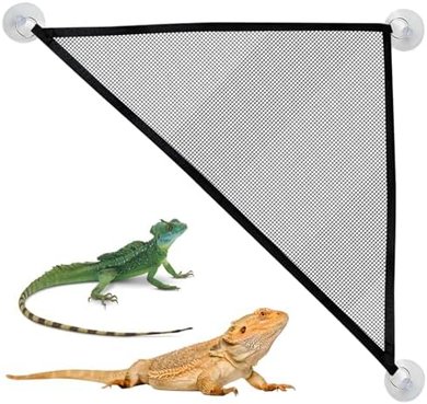 GEGURI Reptile Hammock: Breathable Mesh Bed for Lizards & Snakes