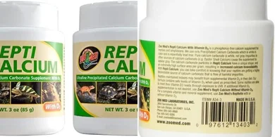Zoo Med Repti Calcium + D3 Supplement (2-Pack)
