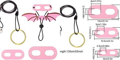 Adjustable Reptile Harness & Leash with Wings (S-L)
